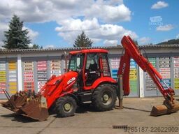 JCB 3CX * 4 x Löffel + Gabel * AIRCONDITION