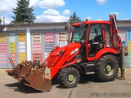 JCB 3CX * 4 x Löffel + Gabel * AIRCONDITION