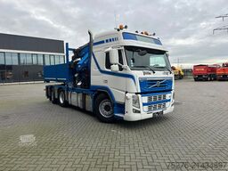 Volvo FM 420 6x2 Trekker/Bakwagen HMF 4720 + Flyjib ,...