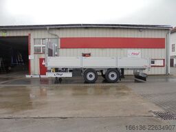 Návěs s centrální nápravou, platformový Fliegl TPS 180 Baustoff Plattformanhänger