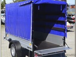 Agados Alux 26 B1 1300 kg mit Aktionsplane blau