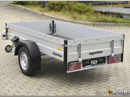 Agados Alux 26 B1 1300 kg mit Aktionsplane blau