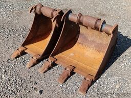 Yanmar SV18 - with 3 buckets