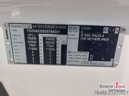 Scania S 500 A4x2LA Highline 4-Balg Luftfederung LEDER