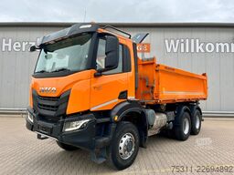 IVECO AD 260 T 410 Blatt/Blatt 6x6 MEILLER-3-S-Kipper