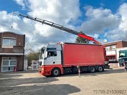 MAN 26.510 mit PK37002 TEC G Heckladekran 6x2