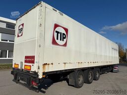 KRONE 3 Achs Stahl Koffer Doppelstock Textilbleche