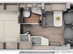 CARADO Edition15 CV Ford 590 4x4 Autark, SAT/TV, 1.Hand