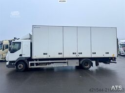 Volvo FL250 4x2 box truck – full side opening WATCH VIDE