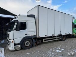 Volvo FM9 340 4x2 box truck with full side opening and t