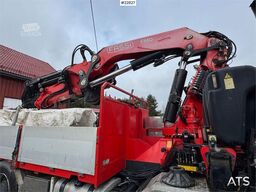 DAF CF85 8x4 crane truck with 66 t/m Fassi crane crane