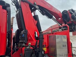 DAF CF85 8x4 crane truck with 66 t/m Fassi crane crane