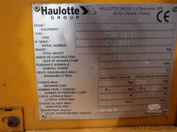 Haulotte STAR 10 Electric, 10m Working Height, 3m Reach, 20