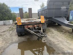  U LTU 3 Tri-axle machinery trailer with hydraulic