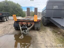  U LTU 3 Tri-axle machinery trailer with hydraulic