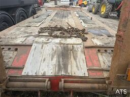  U LTU 3 Tri-axle machinery trailer with hydraulic