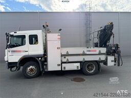 Mercedes-Benz Atego 1225 4x4, 6-seater with 10 t/m Hiab crane