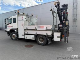 Mercedes-Benz Atego 1225 4x4, 6-seater with 10 t/m Hiab crane