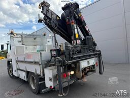 Mercedes-Benz Atego 1225 4x4, 6-seater with 10 t/m Hiab crane