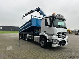 Mercedes-Benz Arocs 3243 8x4 Tridem Kipper/Kraan Euro 6