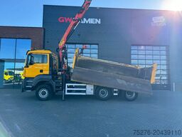 MAN TGS 33.440 6x6 WS Kipper/ kraan  Euro 6