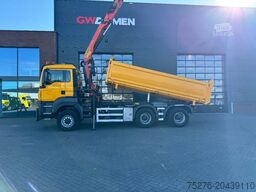 MAN TGS 33.440 6x6 WS Kipper/ kraan  Euro 6
