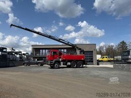 MAN TGA 26.360 Kipper 6x6 Allrad Kran Hiab 144 17,6m