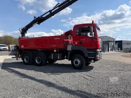 MAN TGA 26.360 Kipper 6x6 Allrad Kran Hiab 144 17,6m