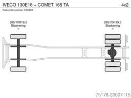 IVECO 130E18 + COMET 165 TA