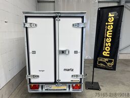 Martz Kargo 250 0,75T Kofferanhänger