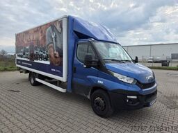 IVECO 72-210 KJoffer mit Ladebordwand,AHK, Blatt/ Luft