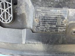 IVECO 72-210 KJoffer mit Ladebordwand,AHK, Blatt/ Luft