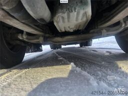 Volvo FH12 snow-plow equipped hook truck with Danish cab