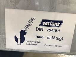 Variant 3500 U6 3-Achser Plattform/Universaltransporter