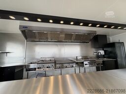 Grillwagen, Imbissanhänger, Imbisswagen 6 m,