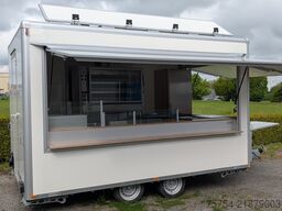 Multitrailer 4,00m Spießgrill Imbissanhänger - Neu