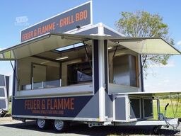 Multitrailer Feuer & Flamme BBQ Street Food Grill