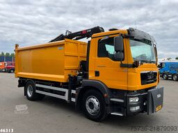 Man TGM 18.250 Hiab 10 Tonmeter laadkraan Just 212...