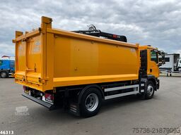 Man TGM 18.250 Hiab 10 Tonmeter laadkraan Just 212...