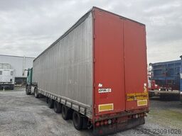 Dinkel 4 achs Tieflader Pl Spr 2x Lenk ausziehb
