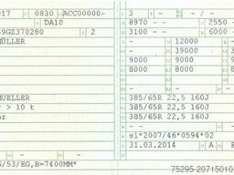 SCHWARZMÜLLER 3Achs Stahl Hardox Mulde Lift ALCOA SAF TÜV7/26