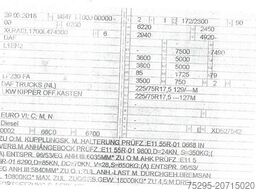 DAF LF 230 FA 3-S-Kipper Automatik 2x AHK+Hydraulik