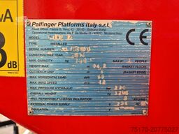 NISSAN Cabstar NT400 Palfinger P 160 TX 16m 1.104h