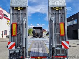 Humbaur HTD 30 3-axle machinery trailer with double loadin