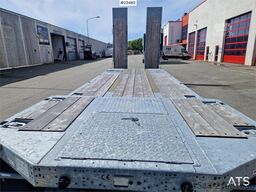 Humbaur HTD 30 3-axle machinery trailer with double loadin