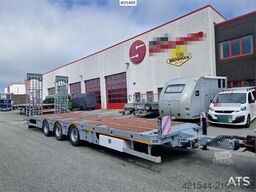 Alim Machine trailer with hydraulic drive ramps, NEW/Un