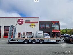 Alim Machine trailer with hydraulic drive ramps, NEW/Un