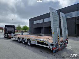 Alim Machine trailer with hydraulic drive ramps, NEW/Un