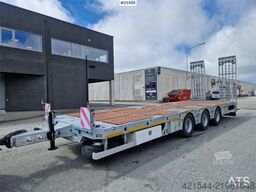 Alim Machine trailer with hydraulic drive ramps, NEW/Un