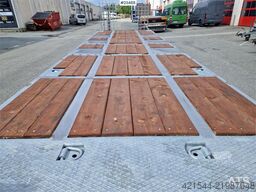 Alim Machine trailer with hydraulic drive ramps, NEW/Un